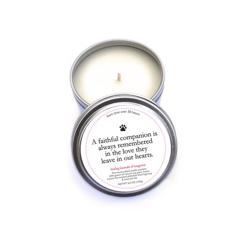 Pet Memorial Candle