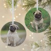 Pet Photo Memories Personalized Ornament- 3.75" Matte - 2 Sided