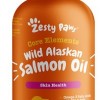 Zesty Paws Core Elements Wild Alaskan Salmon Oil Liquid Skin & Coat Supplement for Cats & Dogs